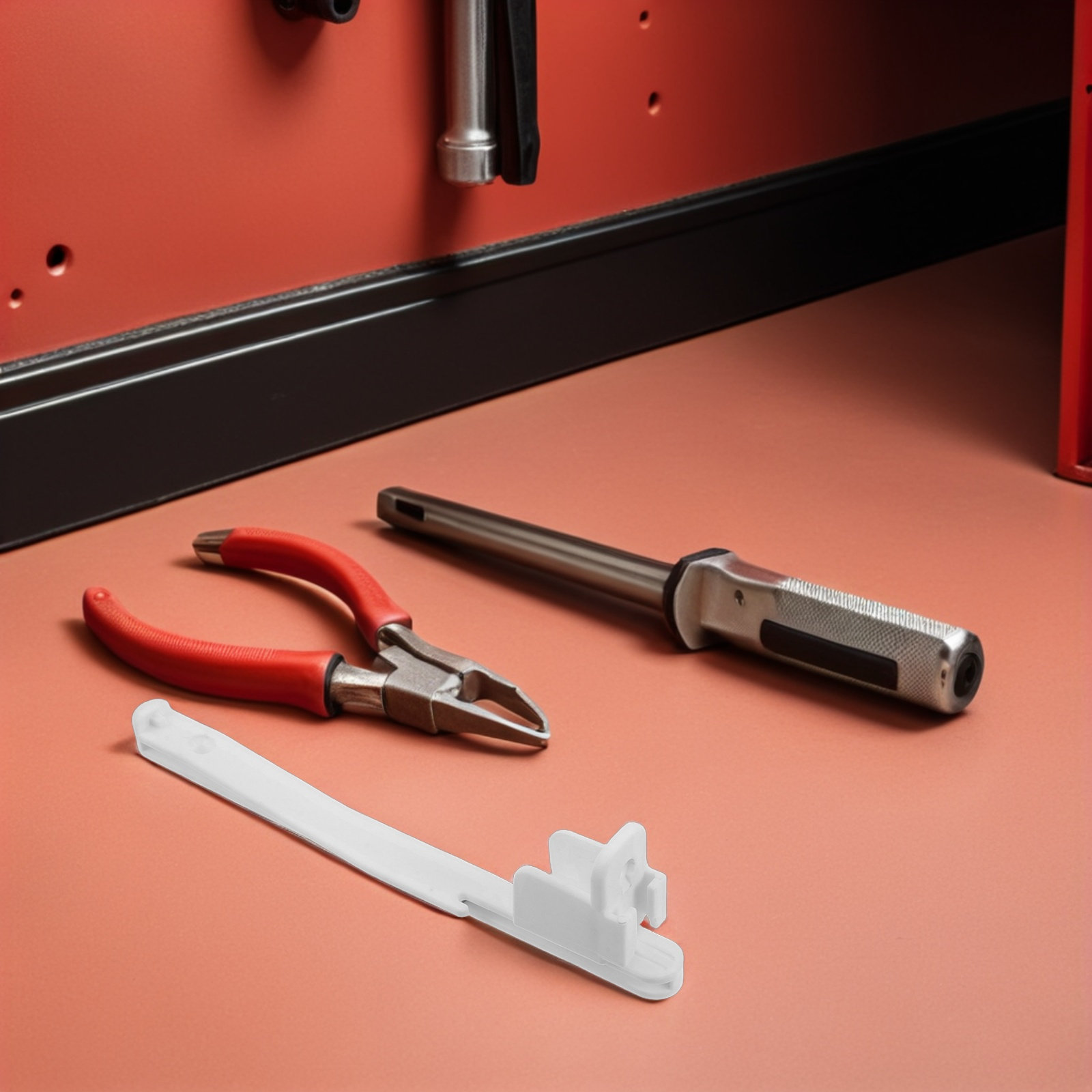 Furniture Rails Hardware - 1 Set Konektor Rel Pagar Tempat