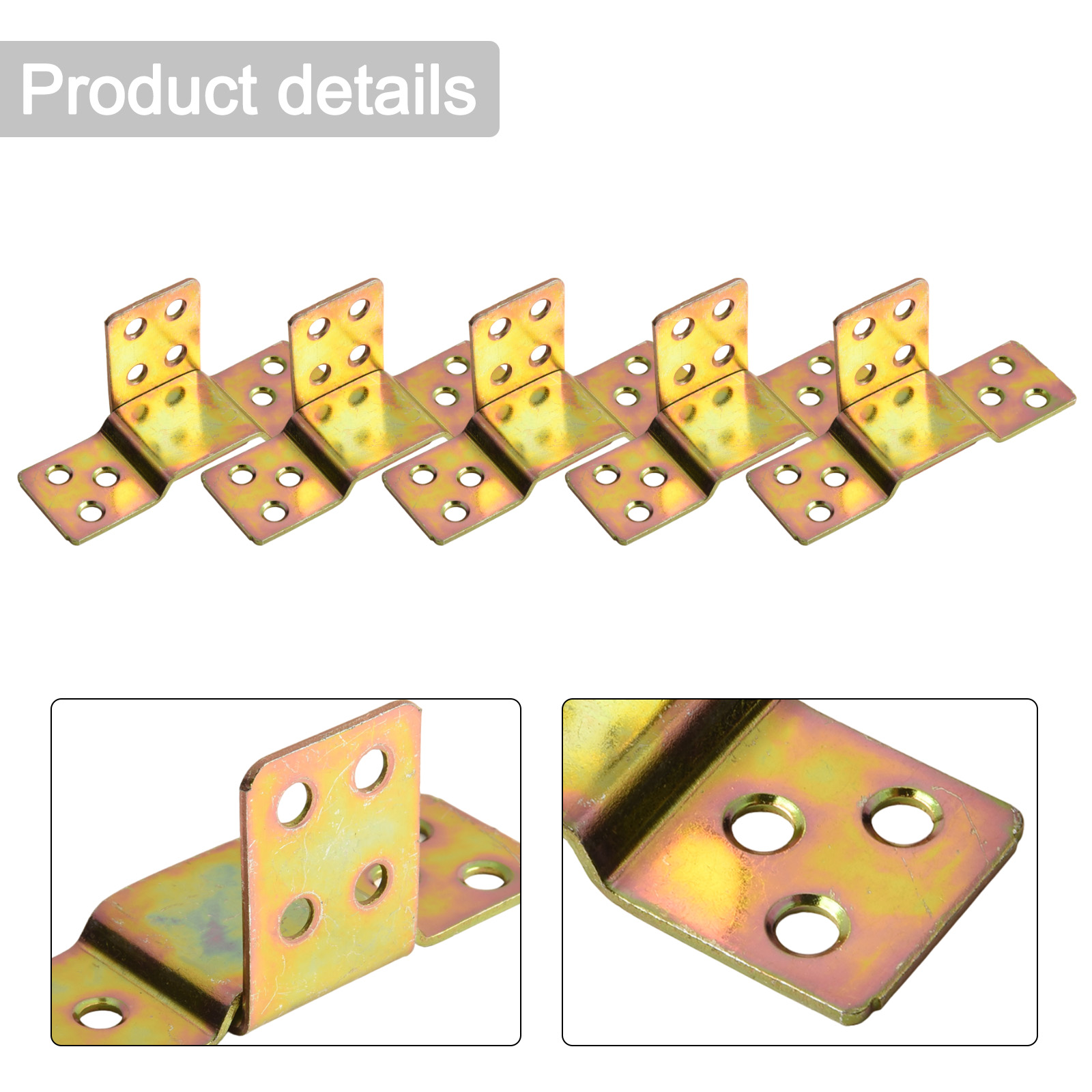 Furniture Rails Hardware - 5 Buah Braket Rel Tempat Tidur