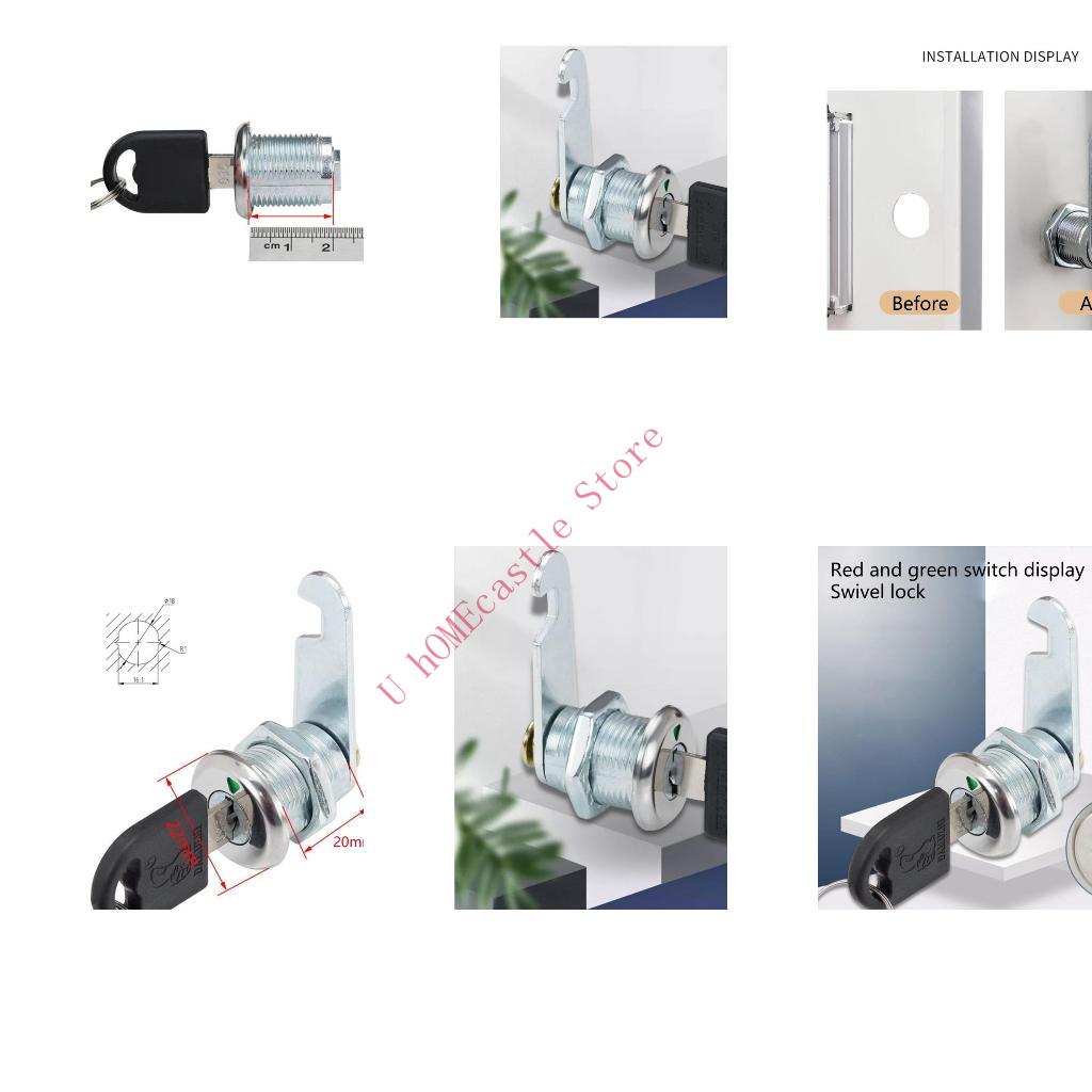 63HF 2set Kunci Kamera Laci Ku - Furniture Hardware Locks ulasan dan harga