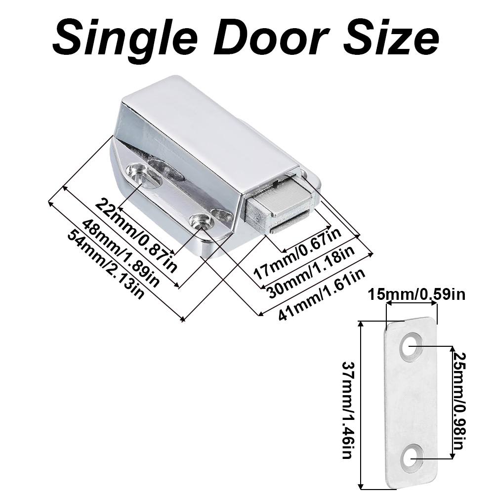 Kabinet Tangkapan Magnetik Dor - Furniture Hardware Locks ulasan dan harga