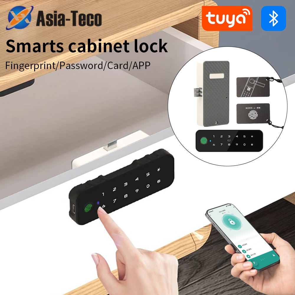 Tuya Bluetooth Pintar Kabinet  - Furniture Hardware Locks ulasan dan harga