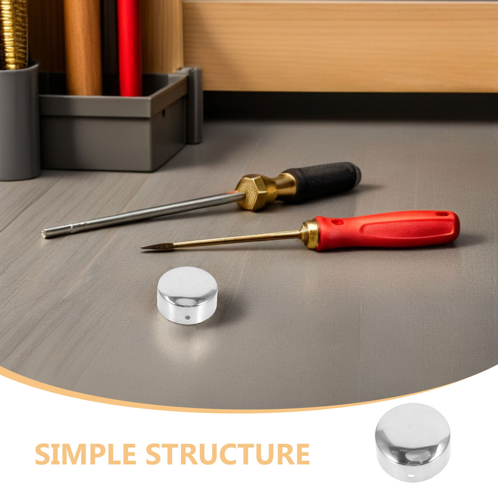 4 buah penutup ujung pegangan  - Furniture Rails Hardware ulasan dan harga