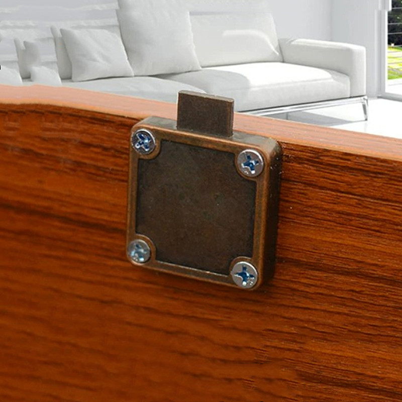 1 Buah Kunci Laci Meja Kantor  - Furniture Hardware Locks ulasan dan harga