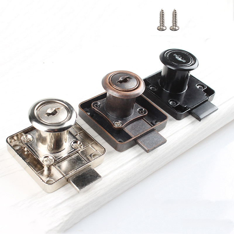 1 Buah Kunci Laci Meja Kantor  - Furniture Hardware Locks ulasan dan harga