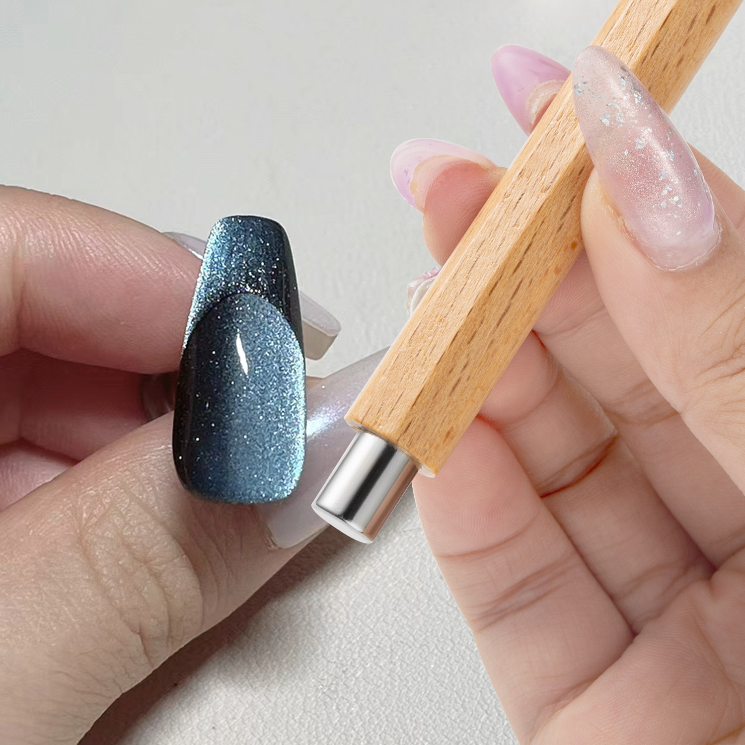 1 buah stik magnetik kuku seni - Furniture Hardware Nails ulasan dan harga