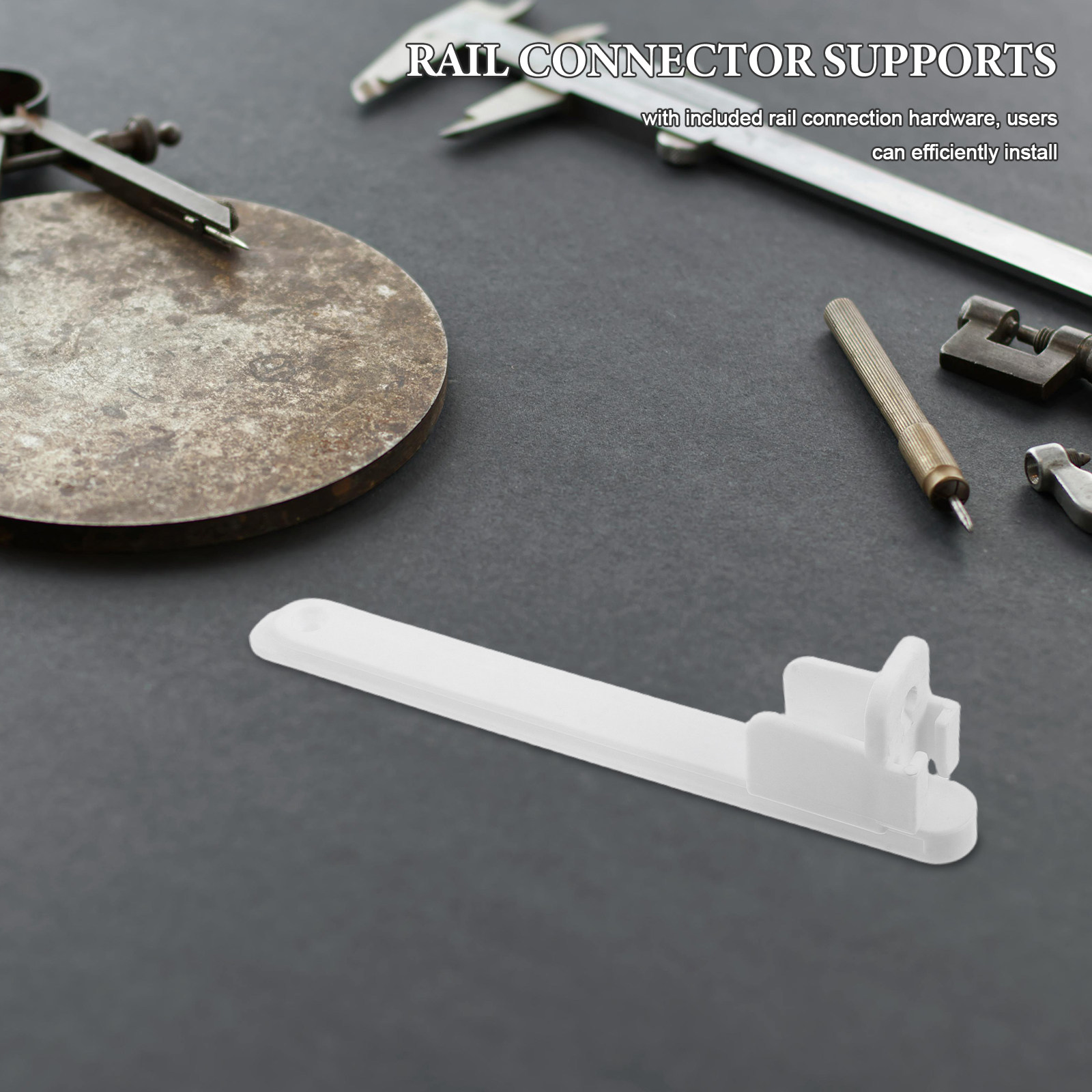 1 Set Konektor Rel Pagar Tempa - Furniture Rails Hardware ulasan dan harga