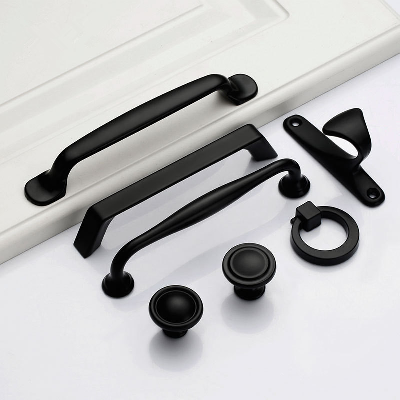 Gagang Hitam untuk Kenop Kabin - Furniture Hardware Restoration ulasan dan harga