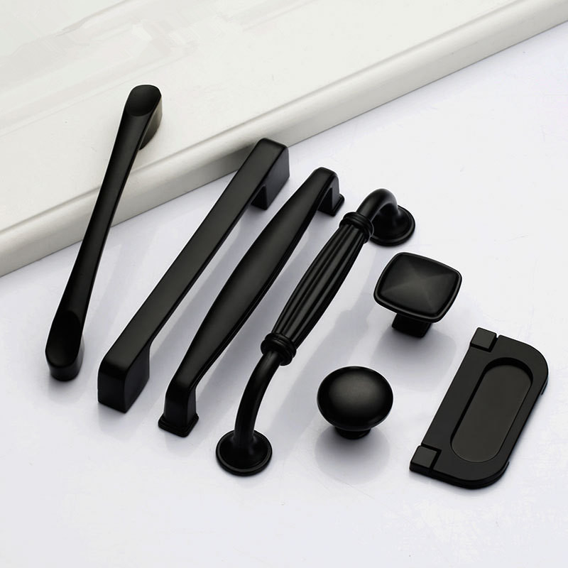 Gagang Hitam untuk Kenop Kabin - Furniture Hardware Restoration ulasan dan harga