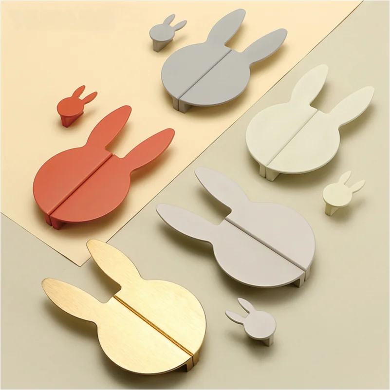 Love Rabbit pegangan pintu lem - Furniture Hardware Restoration ulasan dan harga