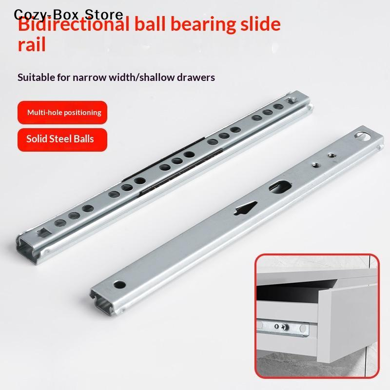 [ZY]2Pcs Rel Laci Lemari Dapur - Furniture Rails Hardware ulasan dan harga