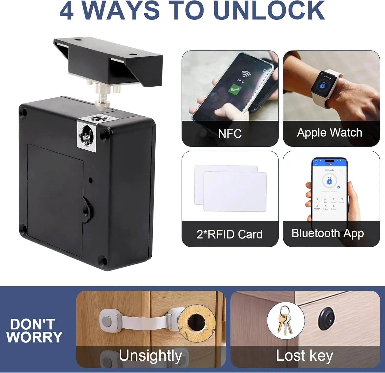 Kunci elektronik loker pintar  - Furniture Hardware Locks ulasan dan harga