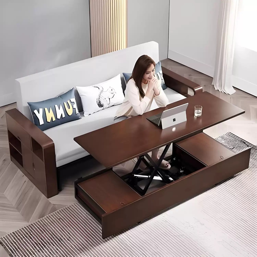 Meja Kopi Elektrik Multifungsi - Furniture Hardware Brackets ulasan dan harga