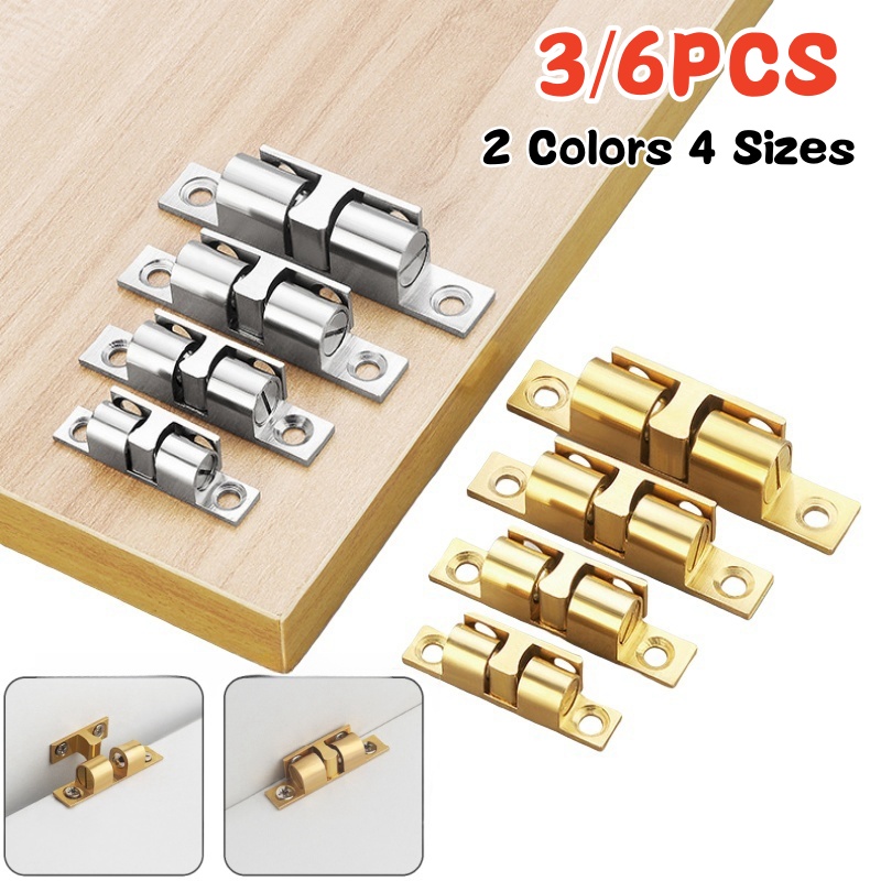 3/6 Buah Penangkap Bola Pintu  - Furniture Hardware Locks ulasan dan harga