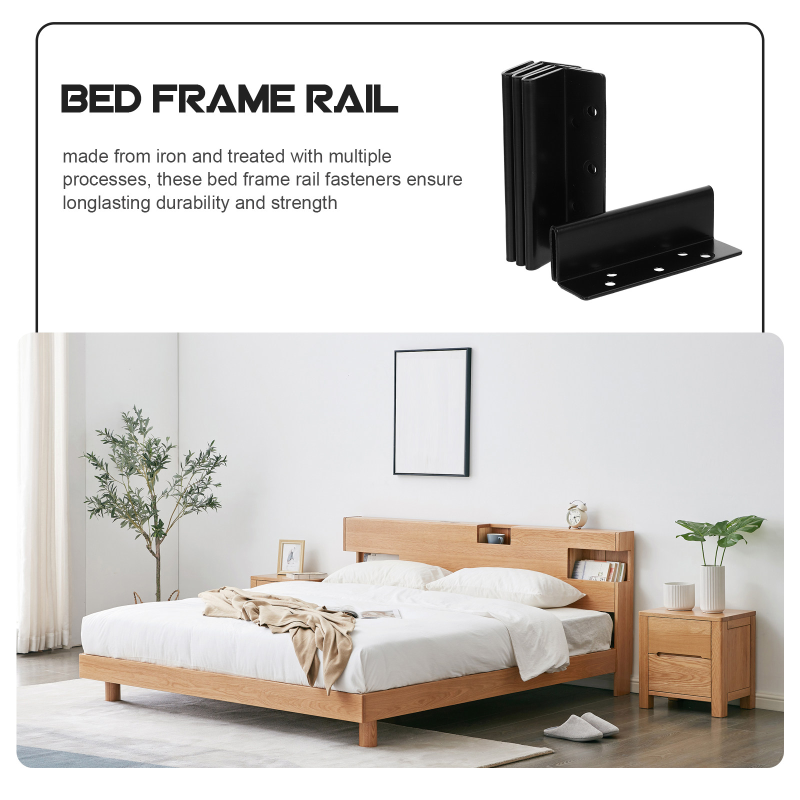 4 buah perlengkapan penyangga  - Furniture Rails Hardware ulasan dan harga