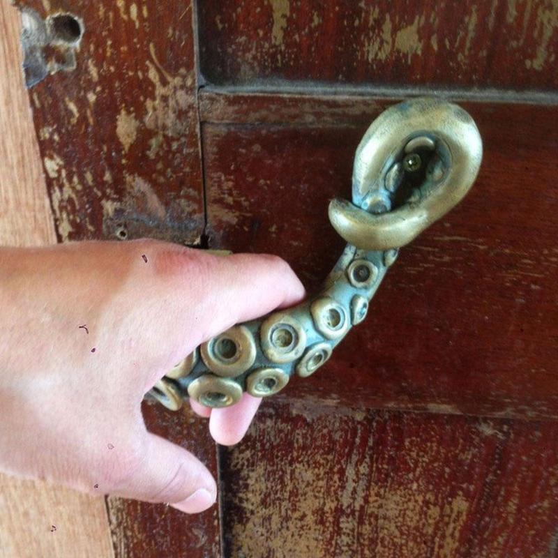 Kenop pintu gurita antik gaya  - Furniture Hardware Restoration ulasan dan harga