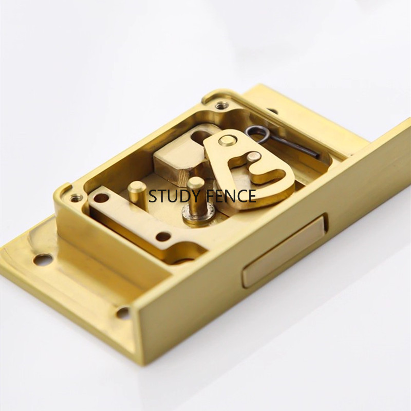 1 Buah Kunci Laci Logam Antik  - Furniture Hardware Locks ulasan dan harga