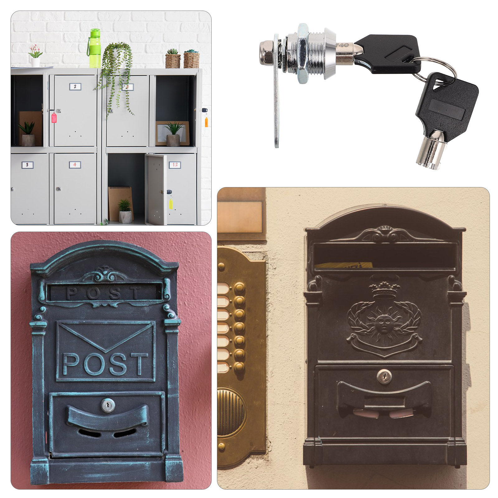 1Set Kunci Silinder Cam dari P - Furniture Hardware Locks ulasan dan harga