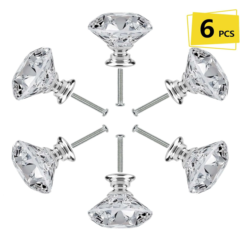6 Buah Kenop Kabinet dengan Se - Furniture Hardware Brackets ulasan dan harga