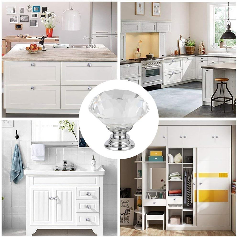 6 Buah Kenop Kabinet dengan Se - Furniture Hardware Brackets ulasan dan harga